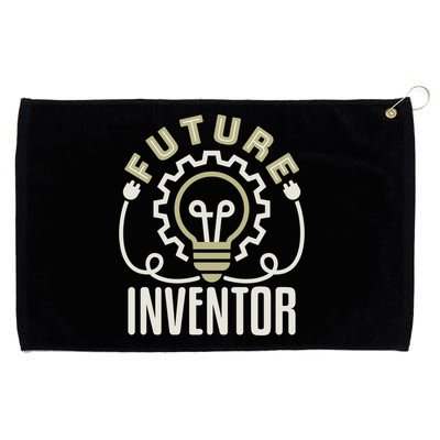 Future Inventor Inventing Innovator Artificial Intelligence Gift Grommeted Golf Towel