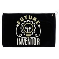 Future Inventor Inventing Innovator Artificial Intelligence Gift Grommeted Golf Towel