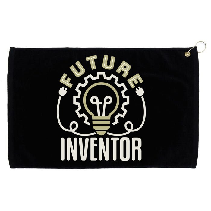 Future Inventor Inventing Innovator Artificial Intelligence Gift Grommeted Golf Towel