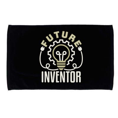 Future Inventor Inventing Innovator Artificial Intelligence Gift Microfiber Hand Towel