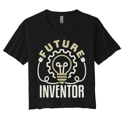 Future Inventor Inventing Innovator Artificial Intelligence Gift Crop Top
