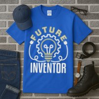 Future Inventor Inventing Innovator Artificial Intelligence Gift Tall T-Shirt