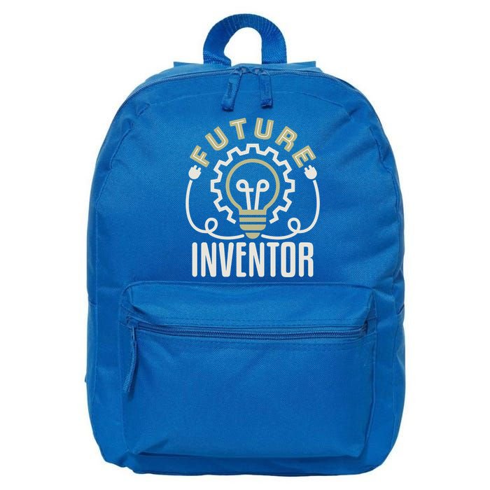 Future Inventor Inventing Innovator Artificial Intelligence Gift 16 in Basic Backpack