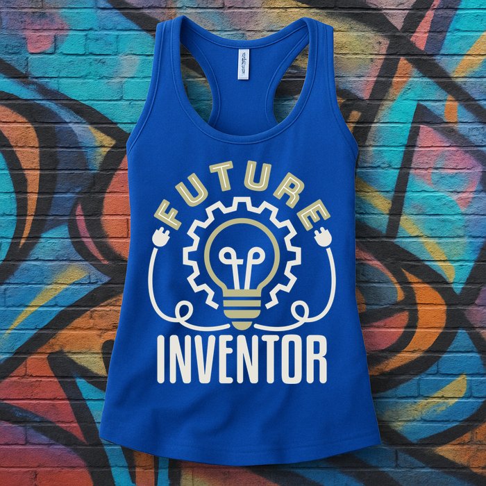 Future Inventor Inventing Innovator Artificial Intelligence Gift Womens Tank Top