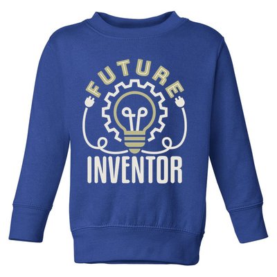 Future Inventor Inventing Innovator Artificial Intelligence Gift Toddler Sweatshirt