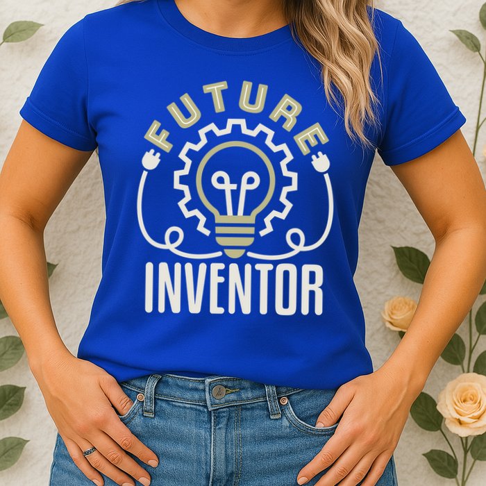 Future Inventor Inventing Innovator Artificial Intelligence Gift Womens T-Shirt