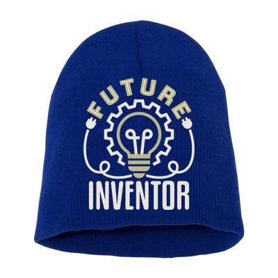 Future Inventor Inventing Innovator Artificial Intelligence Gift Short Acrylic Beanie
