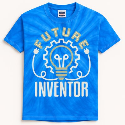 Future Inventor Inventing Innovator Artificial Intelligence Gift Kids Tie-Dye T-Shirt