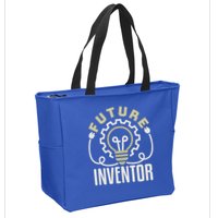 Future Inventor Inventing Innovator Artificial Intelligence Gift Zip Tote Bag