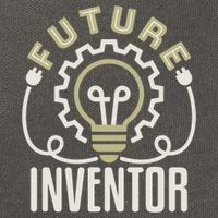 Future Inventor Inventing Innovator Artificial Intelligence Gift Cotton Canvas Backpack