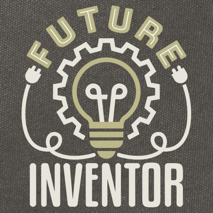 Future Inventor Inventing Innovator Artificial Intelligence Gift Cotton Canvas Backpack