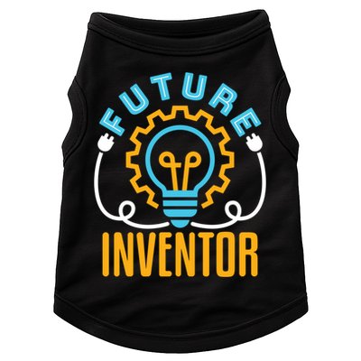 Future Inventor Inventing Innovator Creator Lightbulb Meaningful Gift Doggie Tank