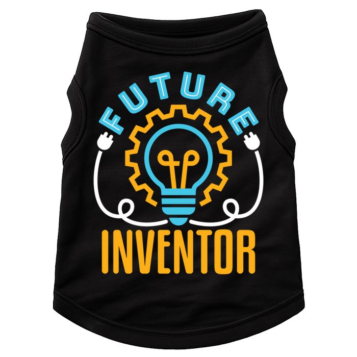 Future Inventor Inventing Innovator Creator Lightbulb Meaningful Gift Doggie Tank