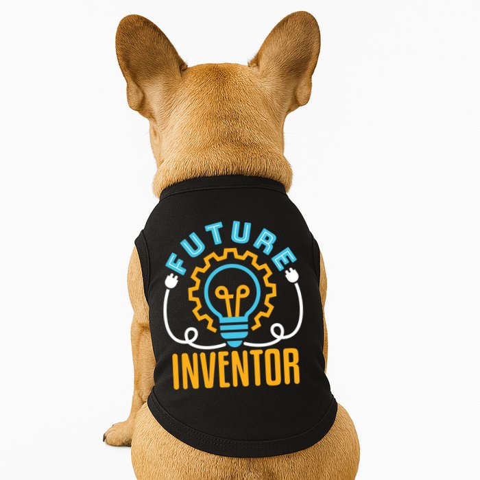 Future Inventor Inventing Innovator Creator Lightbulb Meaningful Gift Doggie Tank
