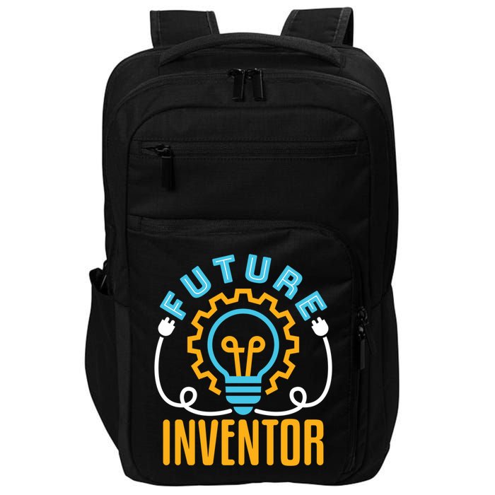 Future Inventor Inventing Innovator Creator Lightbulb Meaningful Gift Impact Tech Backpack