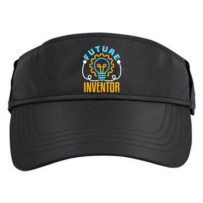 Future Inventor Inventing Innovator Creator Lightbulb Meaningful Gift Adult Drive Performance Visor
