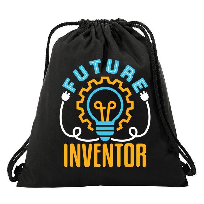 Future Inventor Inventing Innovator Creator Lightbulb Meaningful Gift Drawstring Bag