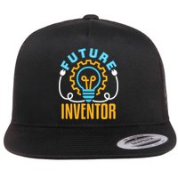 Future Inventor Inventing Innovator Creator Lightbulb Meaningful Gift Flatbill Hat