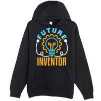 Future Inventor Inventing Innovator Creator Lightbulb Meaningful Gift Premium Pullover Hoodie