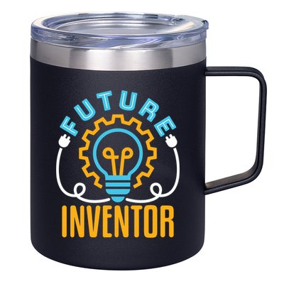Future Inventor Inventing Innovator Creator Lightbulb Meaningful Gift 12oz Stainless Steel Coffee Mug