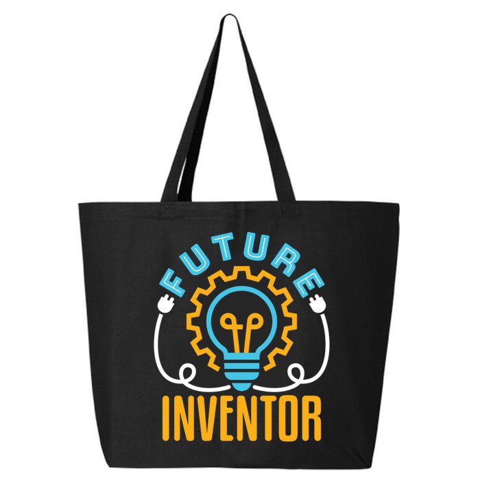 Future Inventor Inventing Innovator Creator Lightbulb Meaningful Gift 25L Jumbo Tote