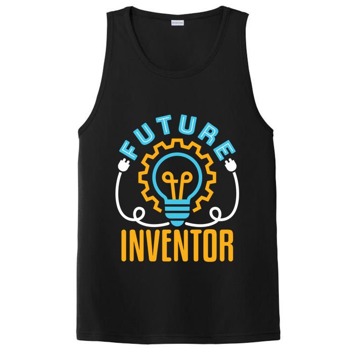 Future Inventor Inventing Innovator Creator Lightbulb Meaningful Gift PosiCharge Competitor Tank
