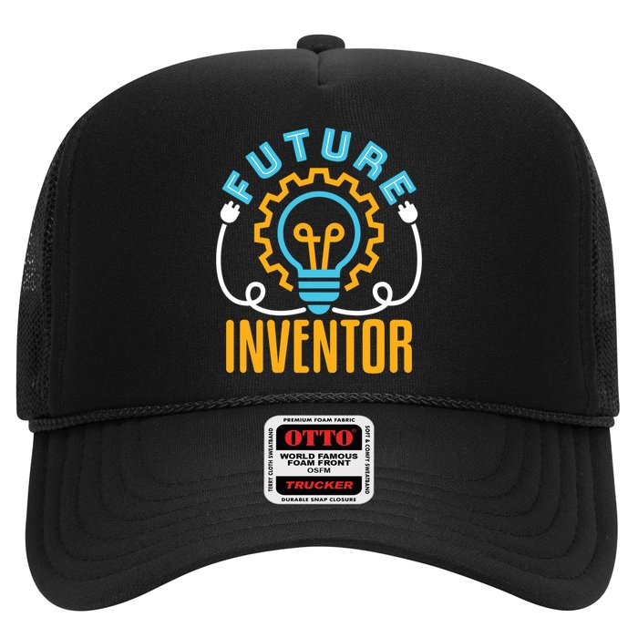 Future Inventor Inventing Innovator Creator Lightbulb Meaningful Gift Trucker Hat