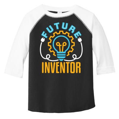 Future Inventor Inventing Innovator Creator Lightbulb Meaningful Gift Toddler Fine Jersey T-Shirt