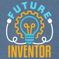 Future Inventor Inventing Innovator Creator Lightbulb Meaningful Gift Garment-Dyed Sweatshirt