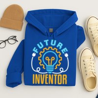 Future Inventor Inventing Innovator Creator Lightbulb Meaningful Gift Hoodie