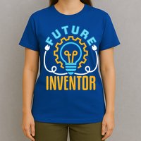 Future Inventor Inventing Innovator Creator Lightbulb Meaningful Gift T-Shirt