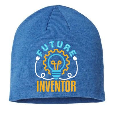 Future Inventor Inventing Innovator Creator Lightbulb Meaningful Gift Sustainable Beanie