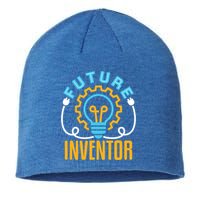 Future Inventor Inventing Innovator Creator Lightbulb Meaningful Gift Sustainable Beanie