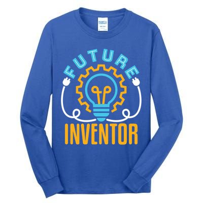 Future Inventor Inventing Innovator Creator Lightbulb Meaningful Gift Tall Long Sleeve T-Shirt