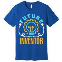 Future Inventor Inventing Innovator Creator Lightbulb Meaningful Gift Premium T-Shirt