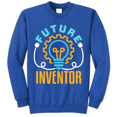 Future Inventor Inventing Innovator Creator Lightbulb Meaningful Gift Tall Sweatshirt