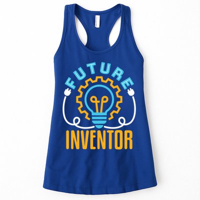 Future Inventor Inventing Innovator Creator Lightbulb Meaningful Gift Womens Tank Top