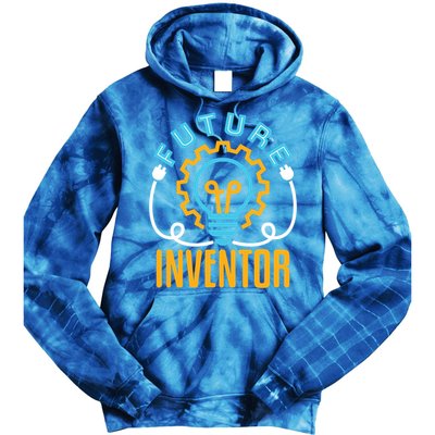 Future Inventor Inventing Innovator Creator Lightbulb Meaningful Gift Tie Dye Hoodie