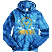 Future Inventor Inventing Innovator Creator Lightbulb Meaningful Gift Tie Dye Hoodie