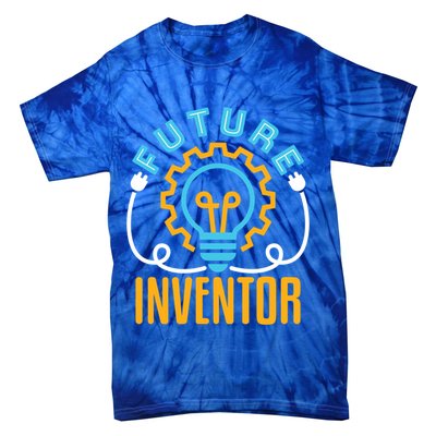 Future Inventor Inventing Innovator Creator Lightbulb Meaningful Gift Tie-Dye T-Shirt
