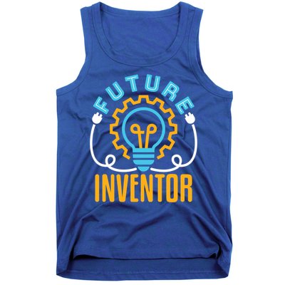 Future Inventor Inventing Innovator Creator Lightbulb Meaningful Gift Tank Top