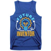 Future Inventor Inventing Innovator Creator Lightbulb Meaningful Gift Tank Top