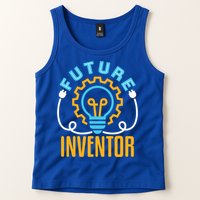Future Inventor Inventing Innovator Creator Lightbulb Meaningful Gift Tank Top