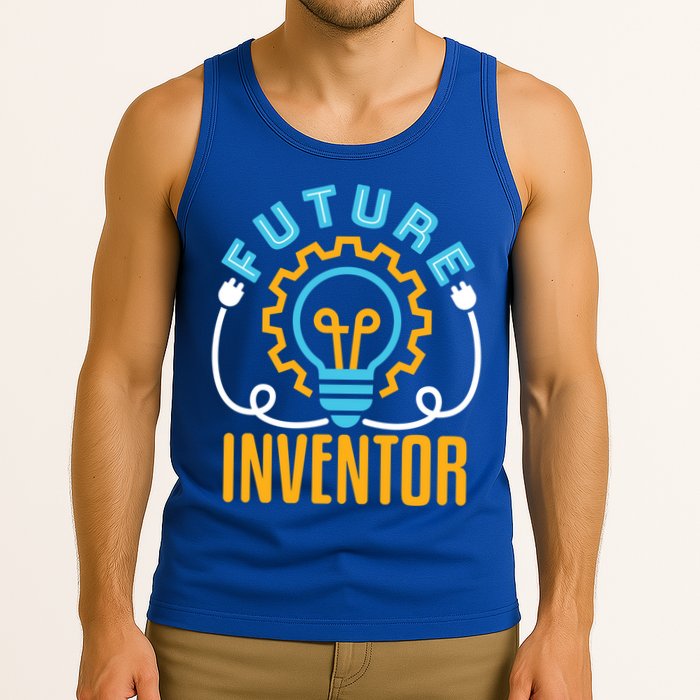 Future Inventor Inventing Innovator Creator Lightbulb Meaningful Gift Tank Top