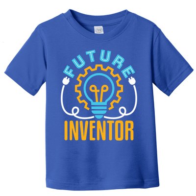Future Inventor Inventing Innovator Creator Lightbulb Meaningful Gift Toddler T-Shirt
