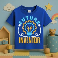 Future Inventor Inventing Innovator Creator Lightbulb Meaningful Gift Toddler T-Shirt