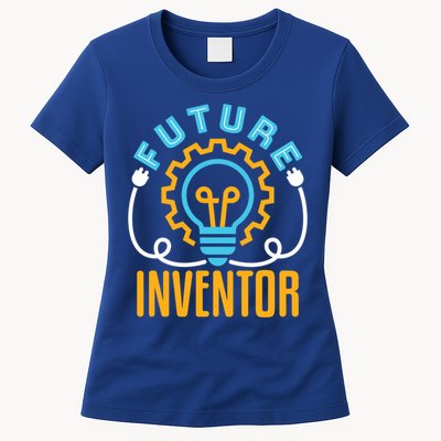 Future Inventor Inventing Innovator Creator Lightbulb Meaningful Gift Womens T-Shirt
