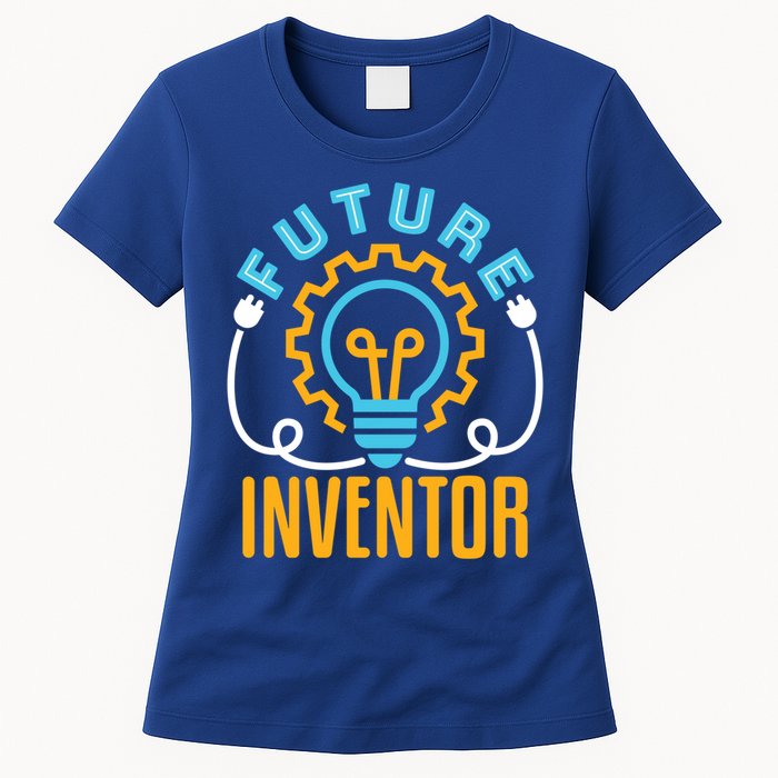 Future Inventor Inventing Innovator Creator Lightbulb Meaningful Gift Womens T-Shirt