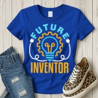 Future Inventor Inventing Innovator Creator Lightbulb Meaningful Gift Womens T-Shirt