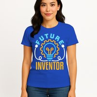 Future Inventor Inventing Innovator Creator Lightbulb Meaningful Gift Womens T-Shirt